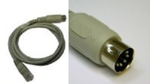 Tigertronics SLCAB5PD CABLE FOR 5-PIN DIN DATA/ACC PORT CONNECTOR 