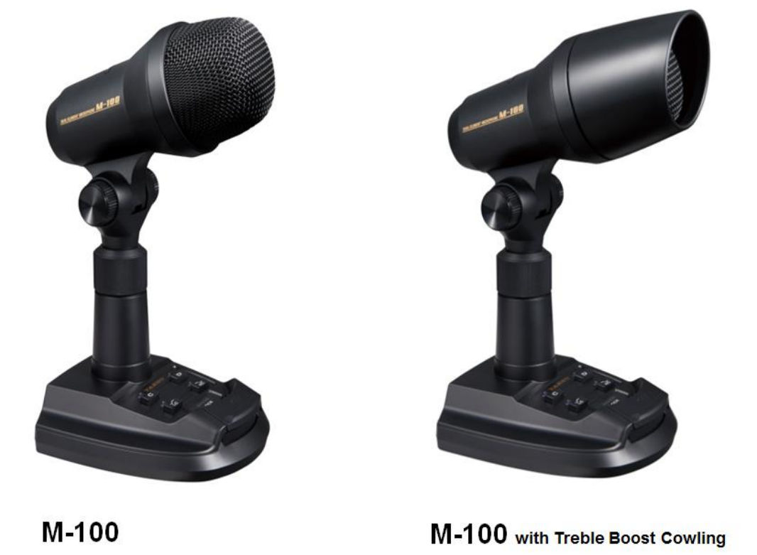 M 100 Yaesu M100 Dual Element Microphone 
